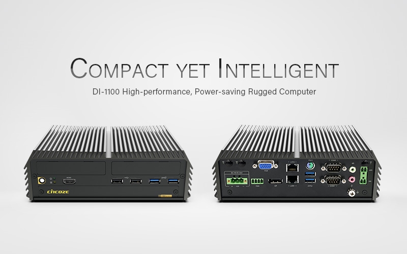 德承发表新款高效能、低功耗强固型工业电脑 ─ DI-1100系列