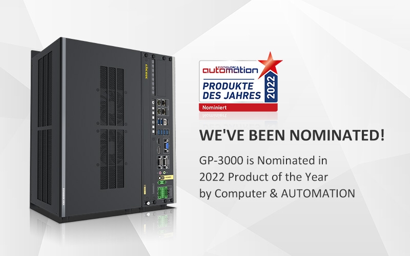 Vote for Cincoze GP-3000 in 2022 Product of the Year by Computer & AUTOMATION