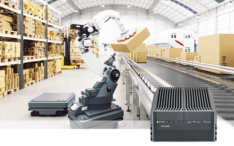 德承 DS-1202 加速工厂自主移动机器人布署 提升厂内物流效率