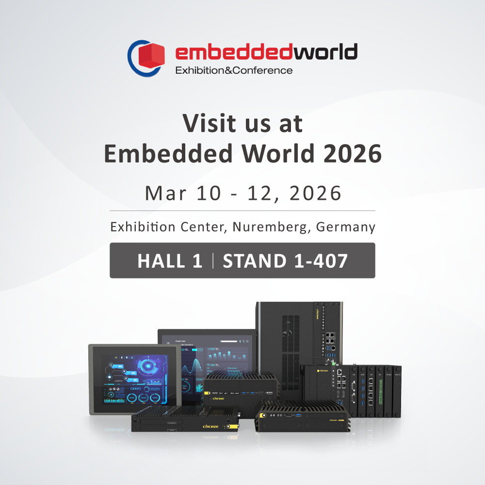 Visit Cincoze at Embedded World 2026!